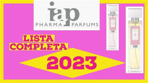 listado de perfumes iap.